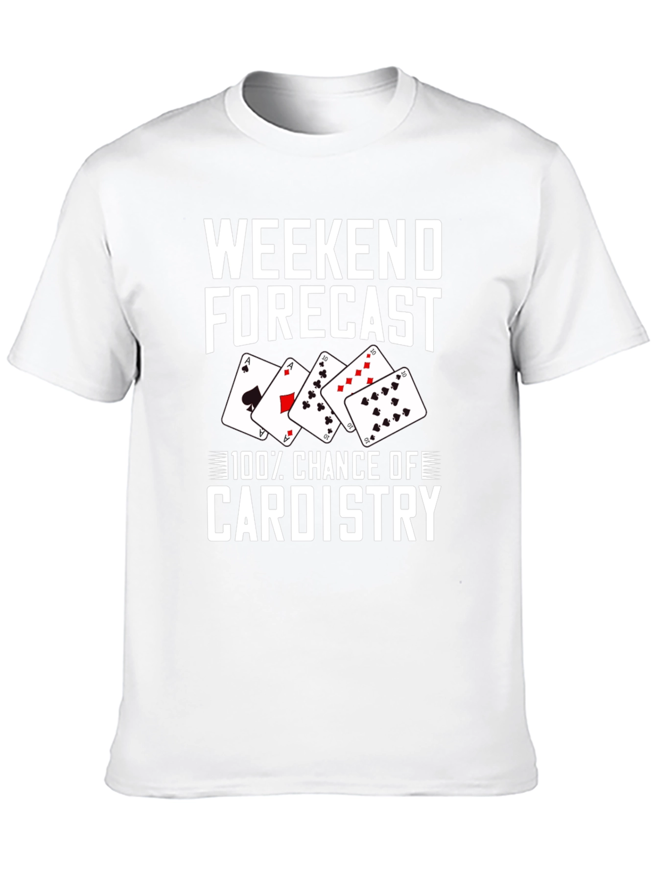 Weekend Cardistry T-Shirt - Perfect for Card Sharks!