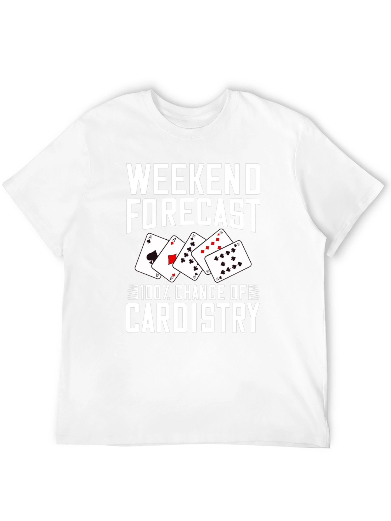 Weekend Cardistry T-Shirt - Perfect for Card Sharks!