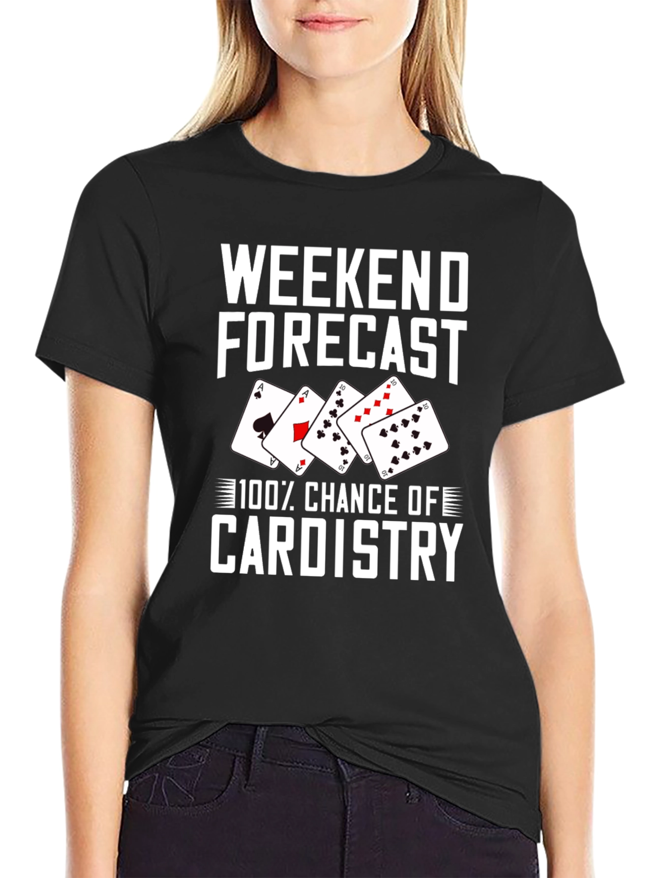 Weekend Cardistry T-Shirt - Perfect for Card Sharks!