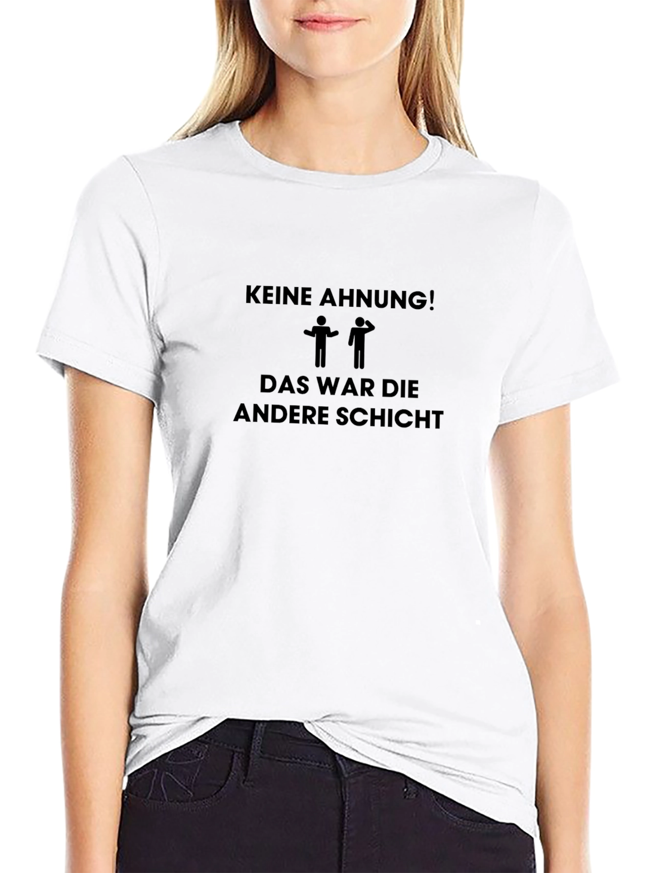 Keine Ahnung T-Shirt - Funny German Phrase Tee