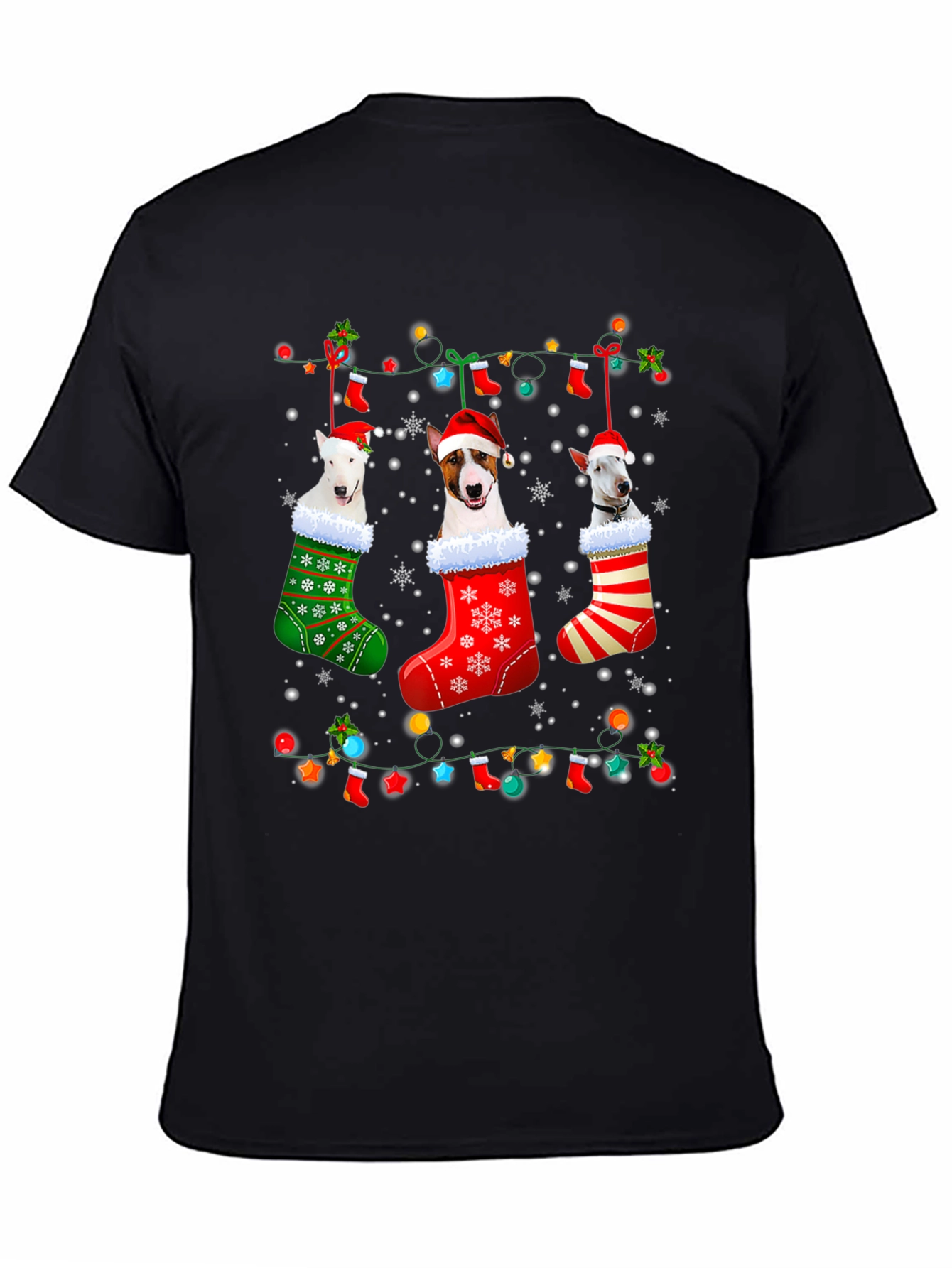 Christmas Dog Stocking T-Shirt