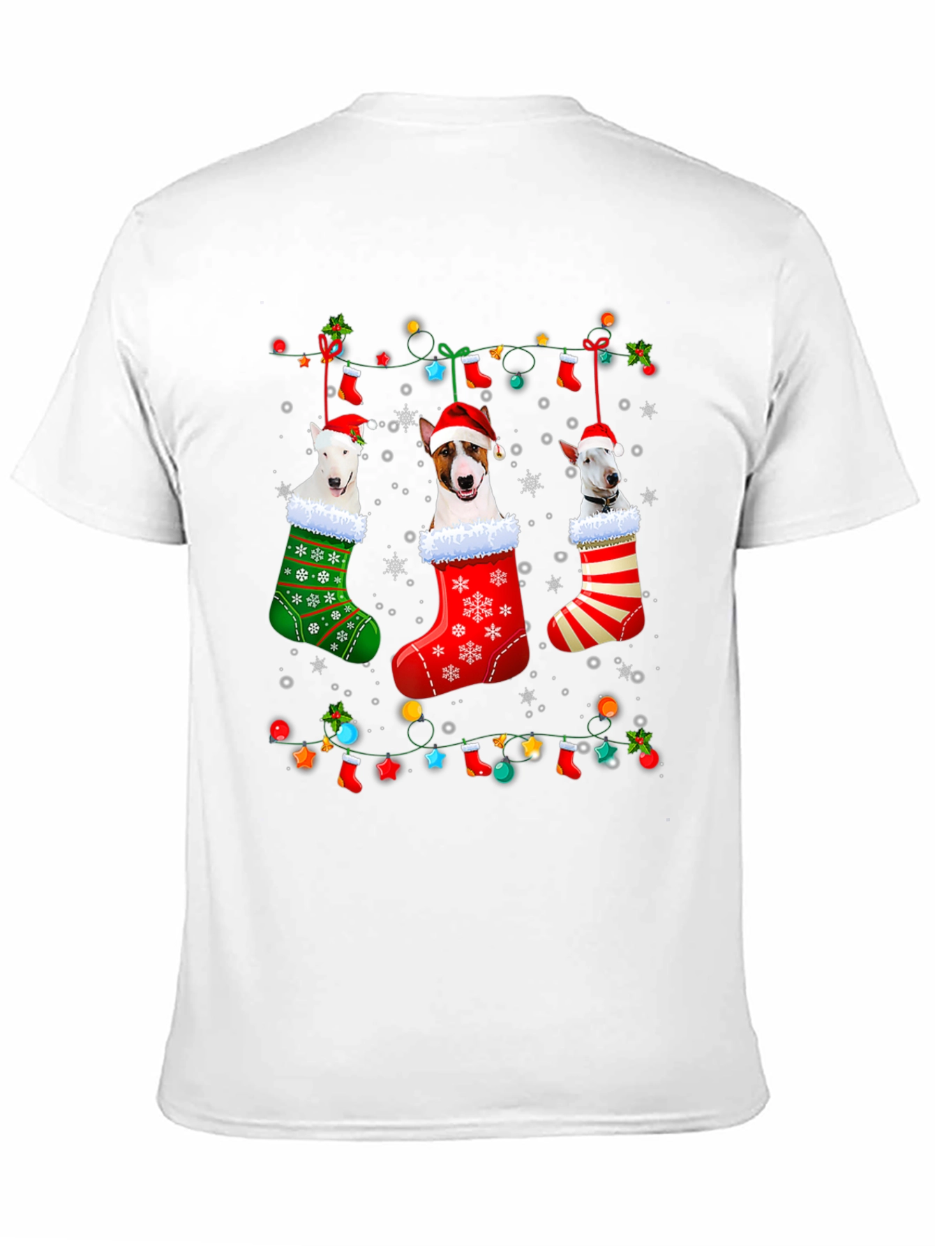 Christmas Dog Stocking T-Shirt