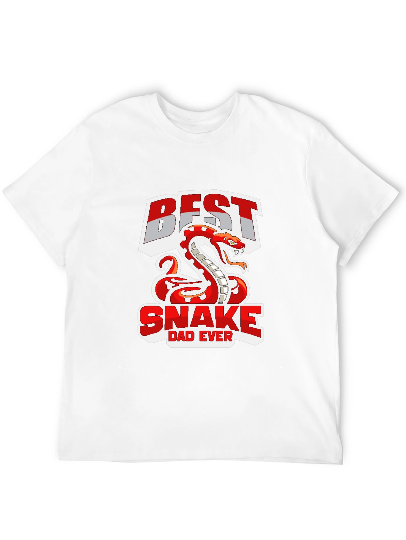Best Snake Dad Ever Graphic T-Shirt