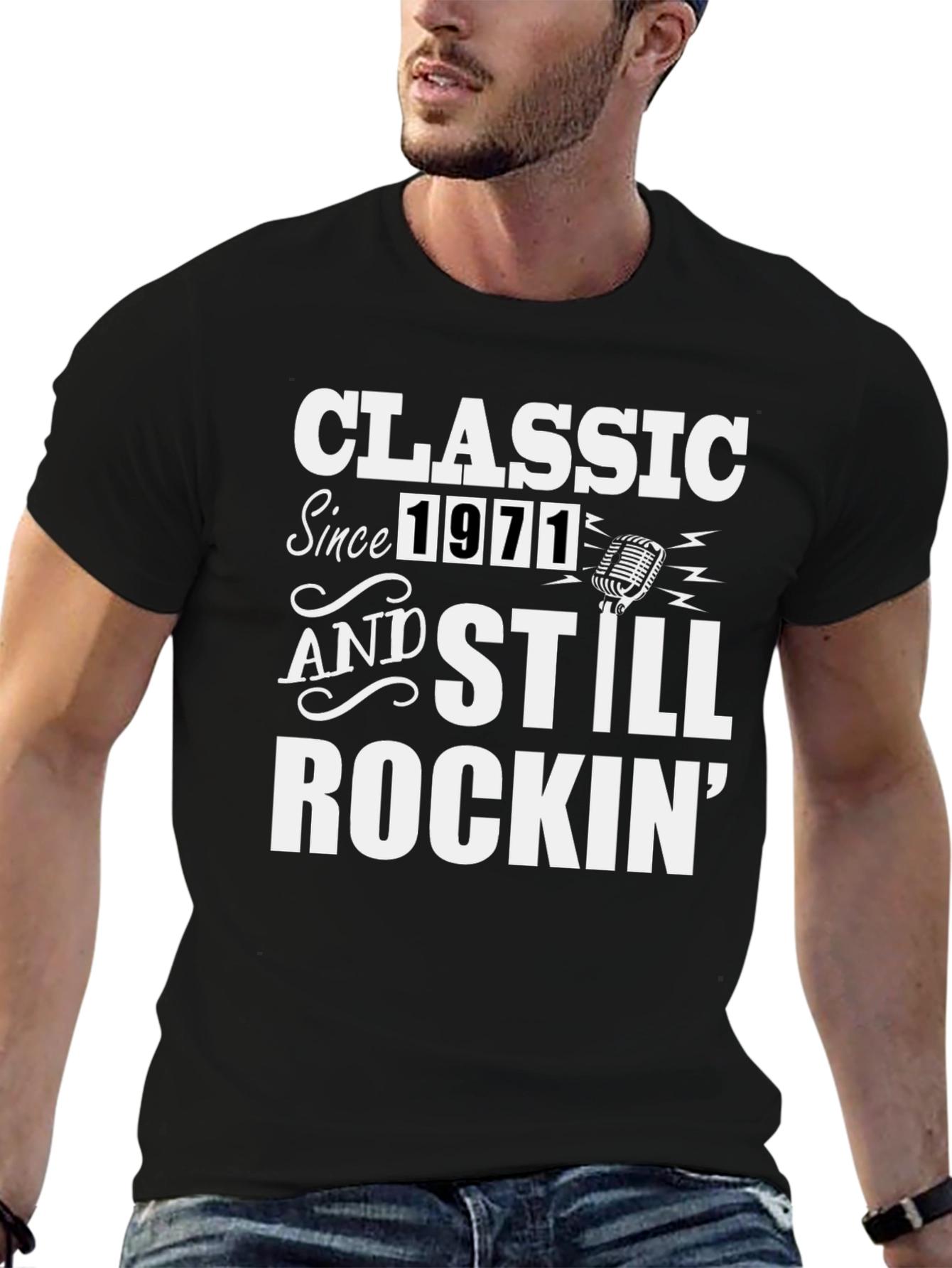 Classic Since 1971 Rockin T-Shirt