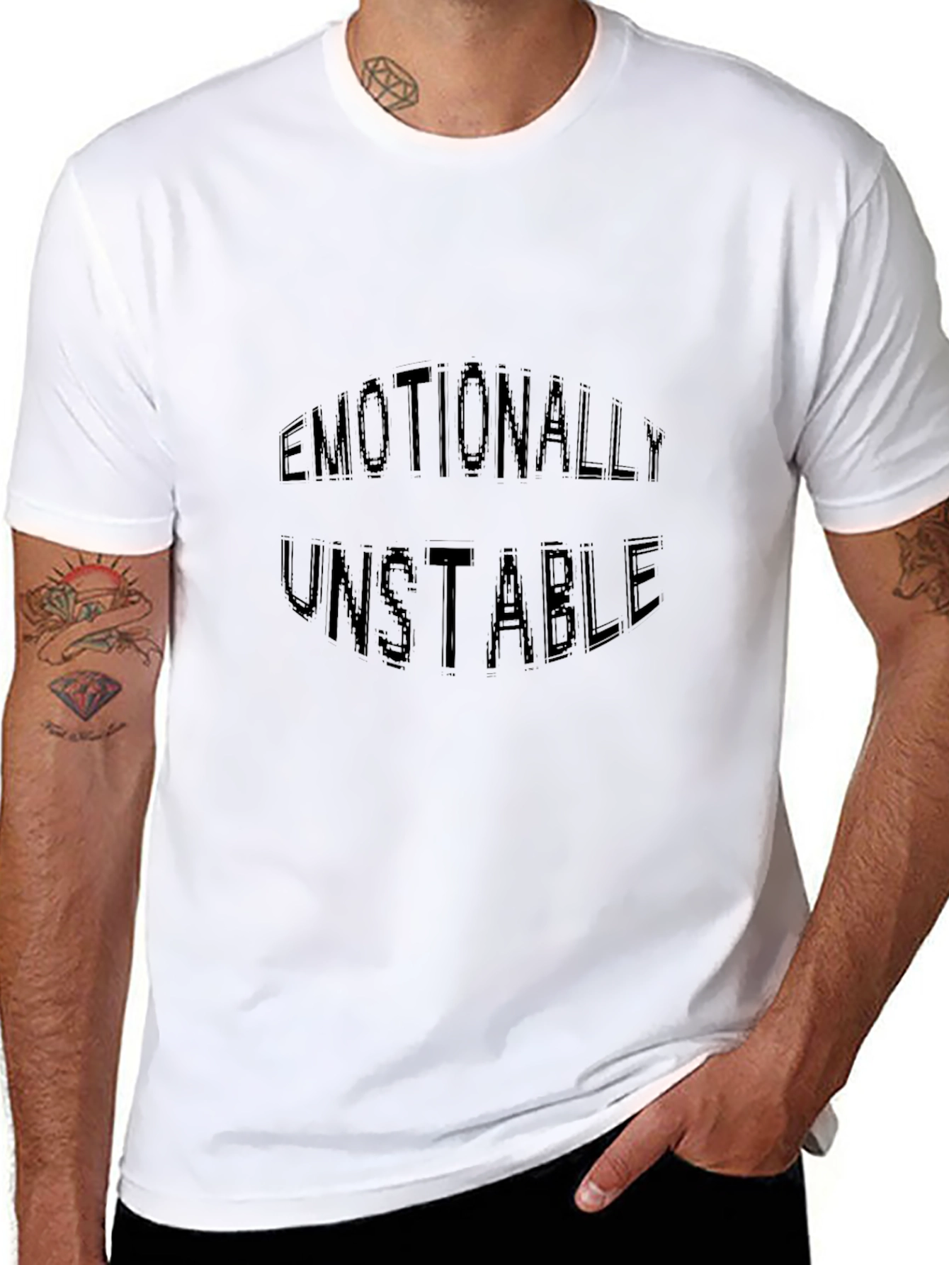 Emotionally Unstable Graphic T-Shirt