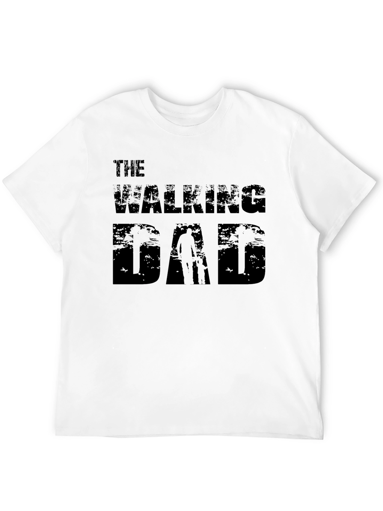 The Walking Dad Graphic T-Shirt - Black Tee