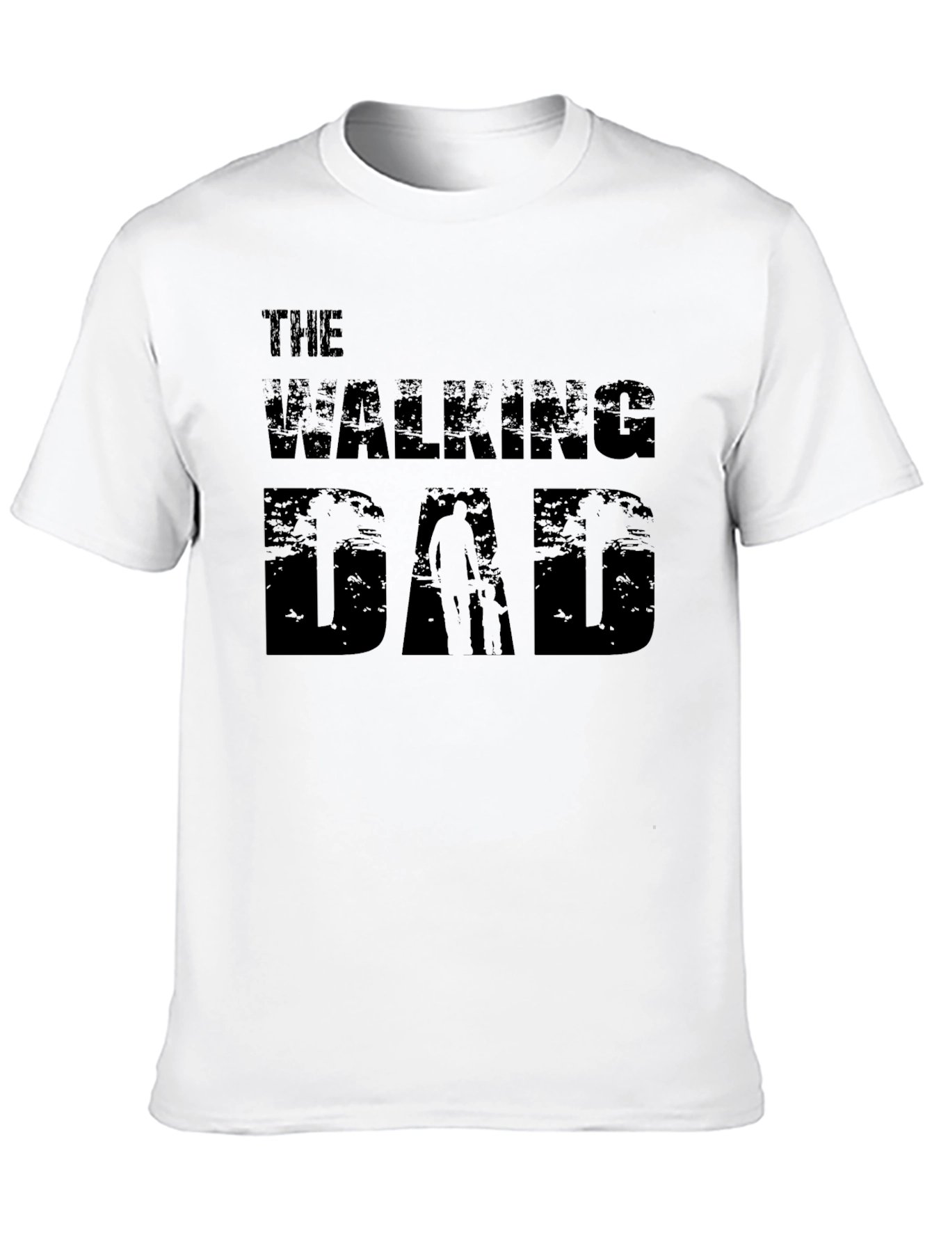 The Walking Dad Graphic T-Shirt - Black Tee