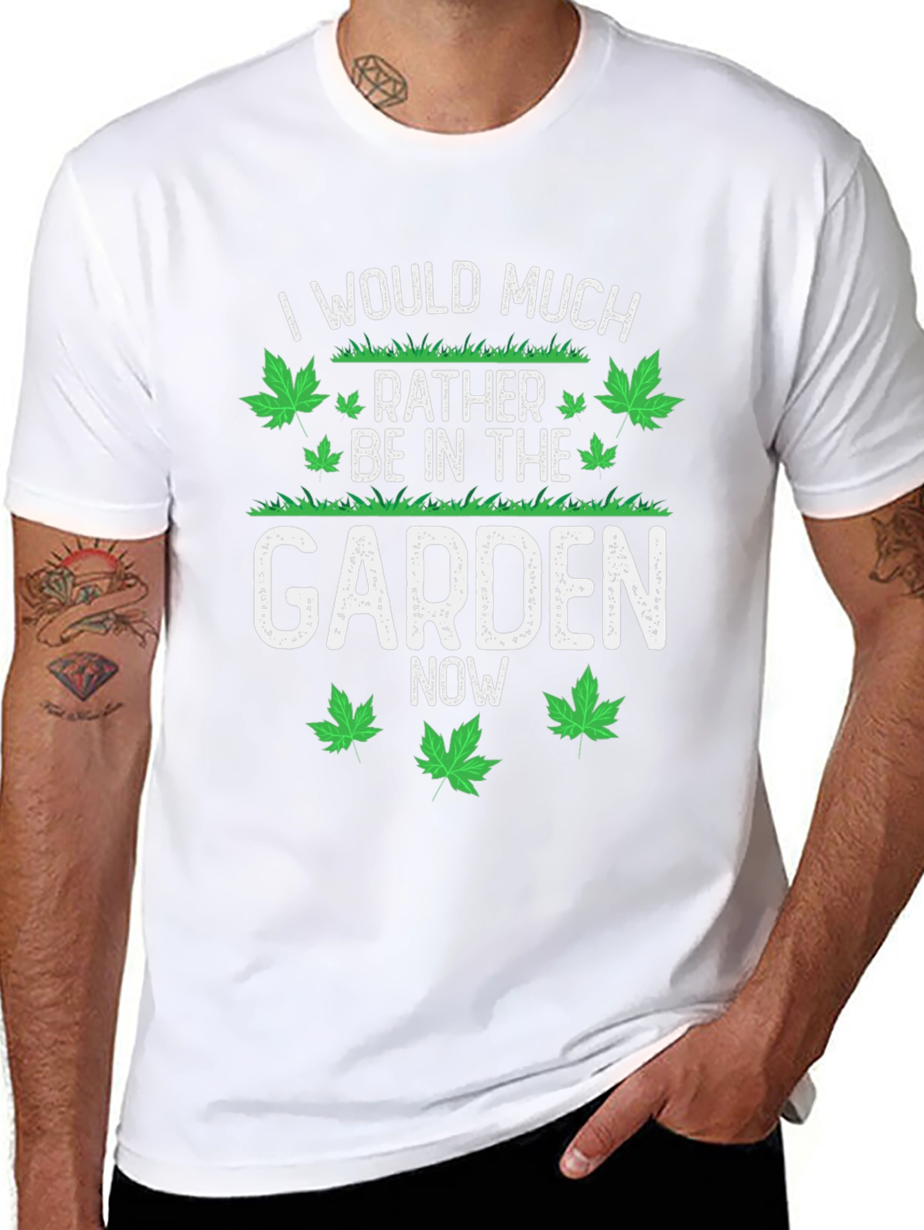 Garden Now Tee - Relaxed Comfort