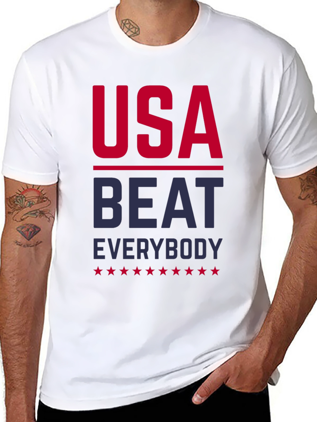 USA Beat Everybody Patriotic T-Shirt