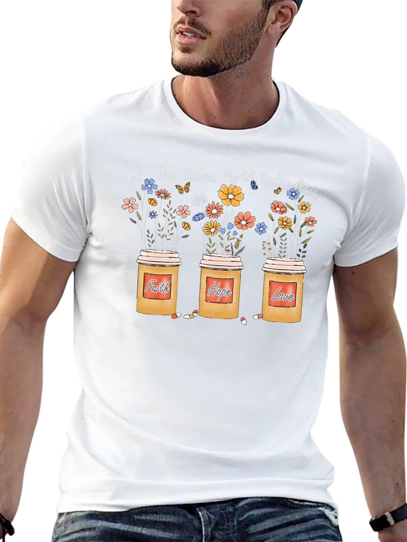 Mental Health Awareness Graphic Tee