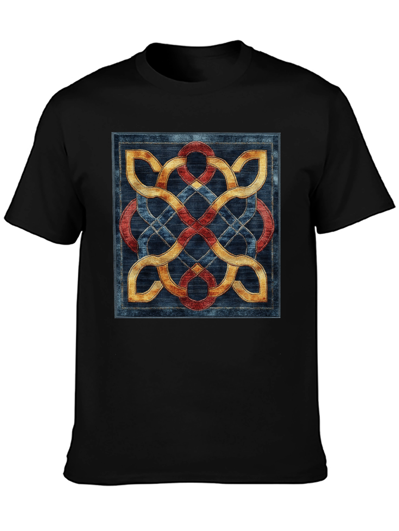 Celtic Knot T-Shirt - Intricate Woven Design