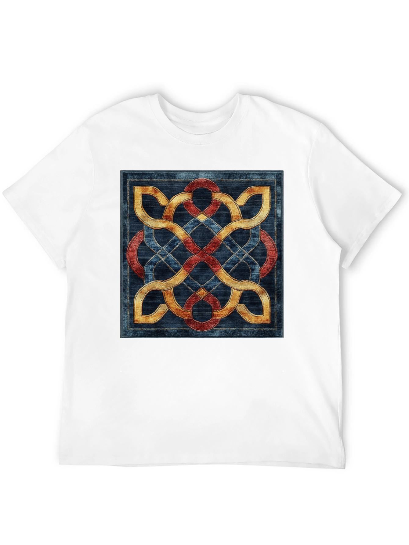 Celtic Knot T-Shirt - Intricate Woven Design