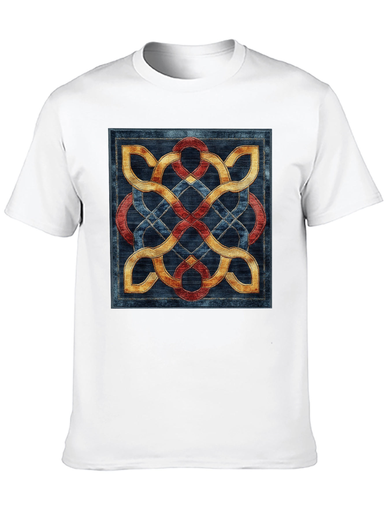 Celtic Knot T-Shirt - Intricate Woven Design
