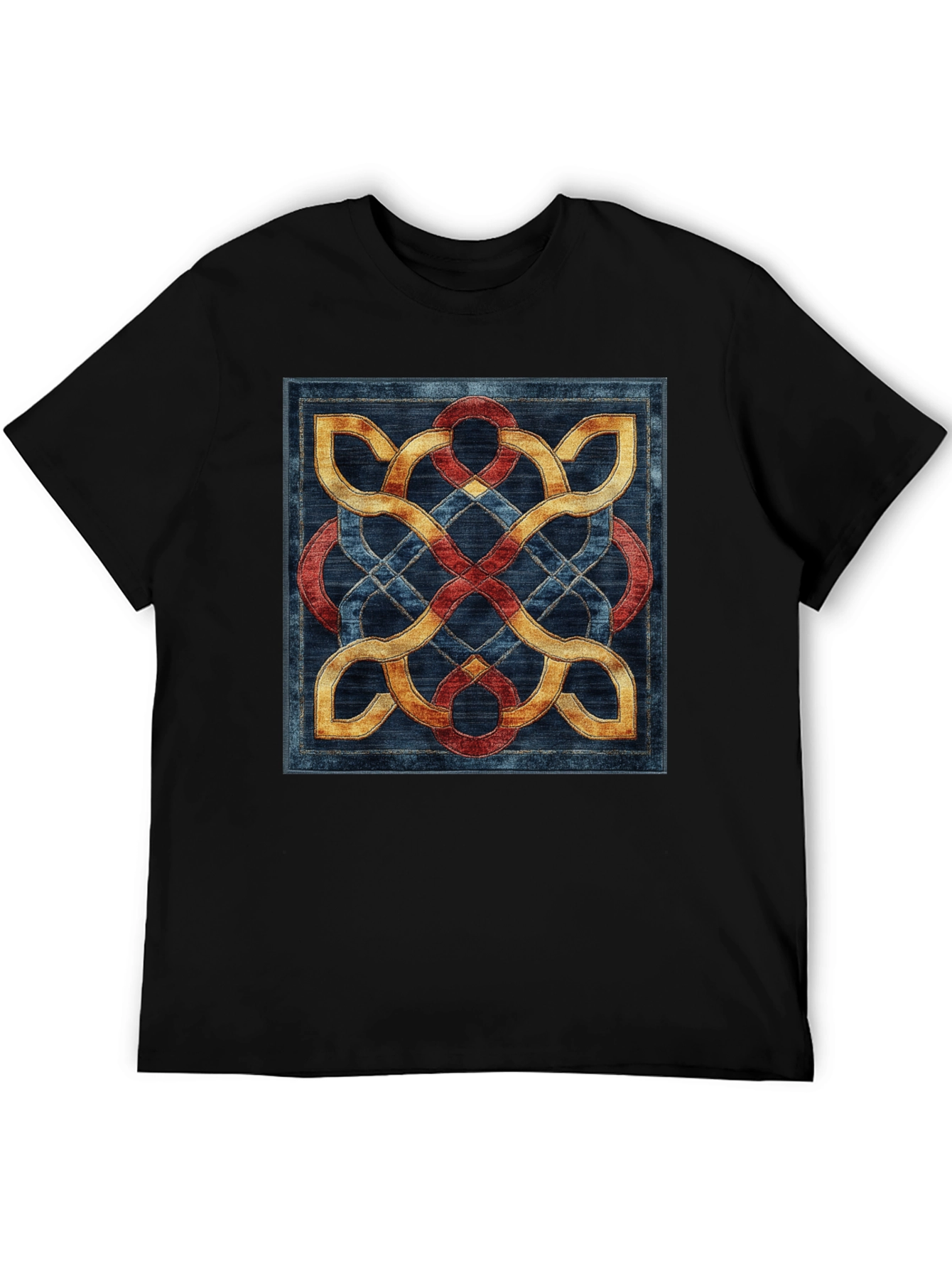 Celtic Knot T-Shirt - Intricate Woven Design