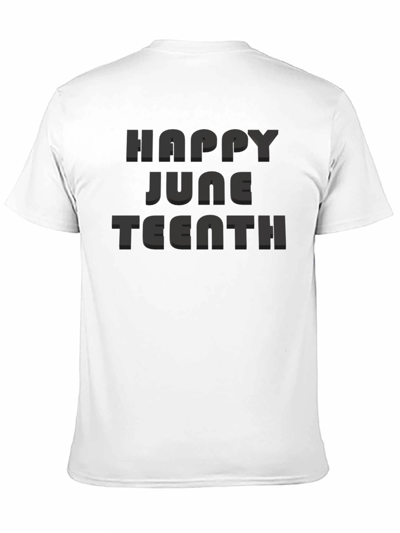 Happy Juneteenth Black T-Shirt