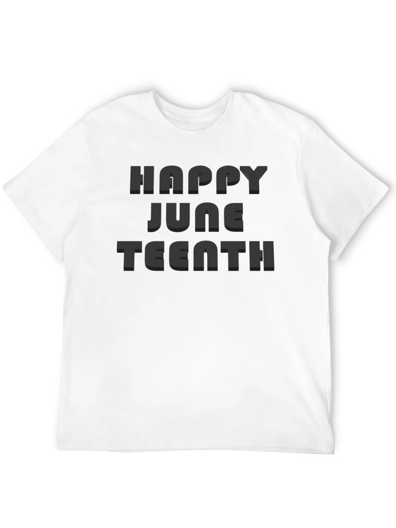 Happy Juneteenth Black T-Shirt