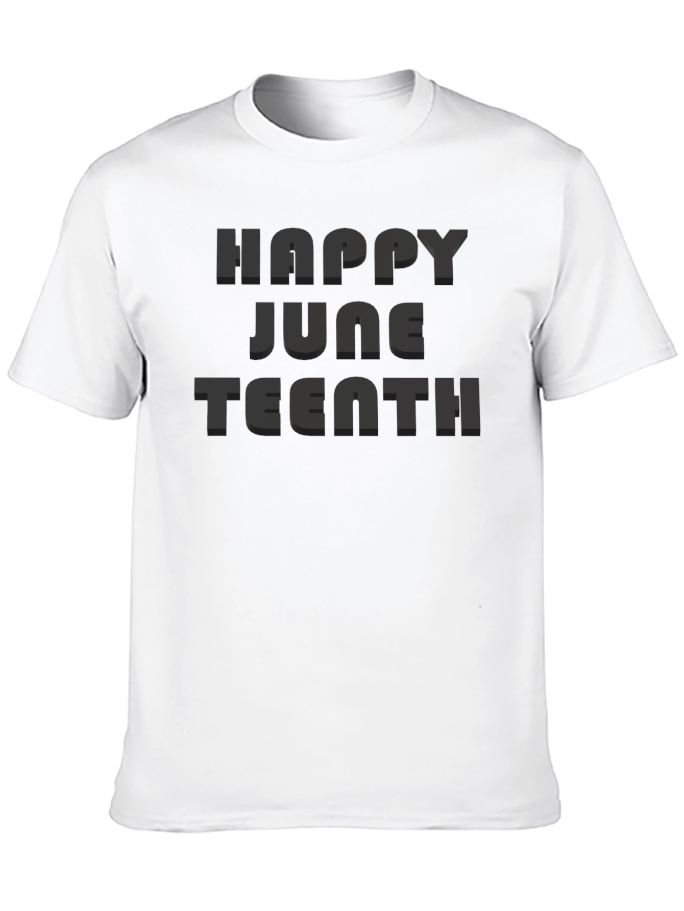 Happy Juneteenth Black T-Shirt