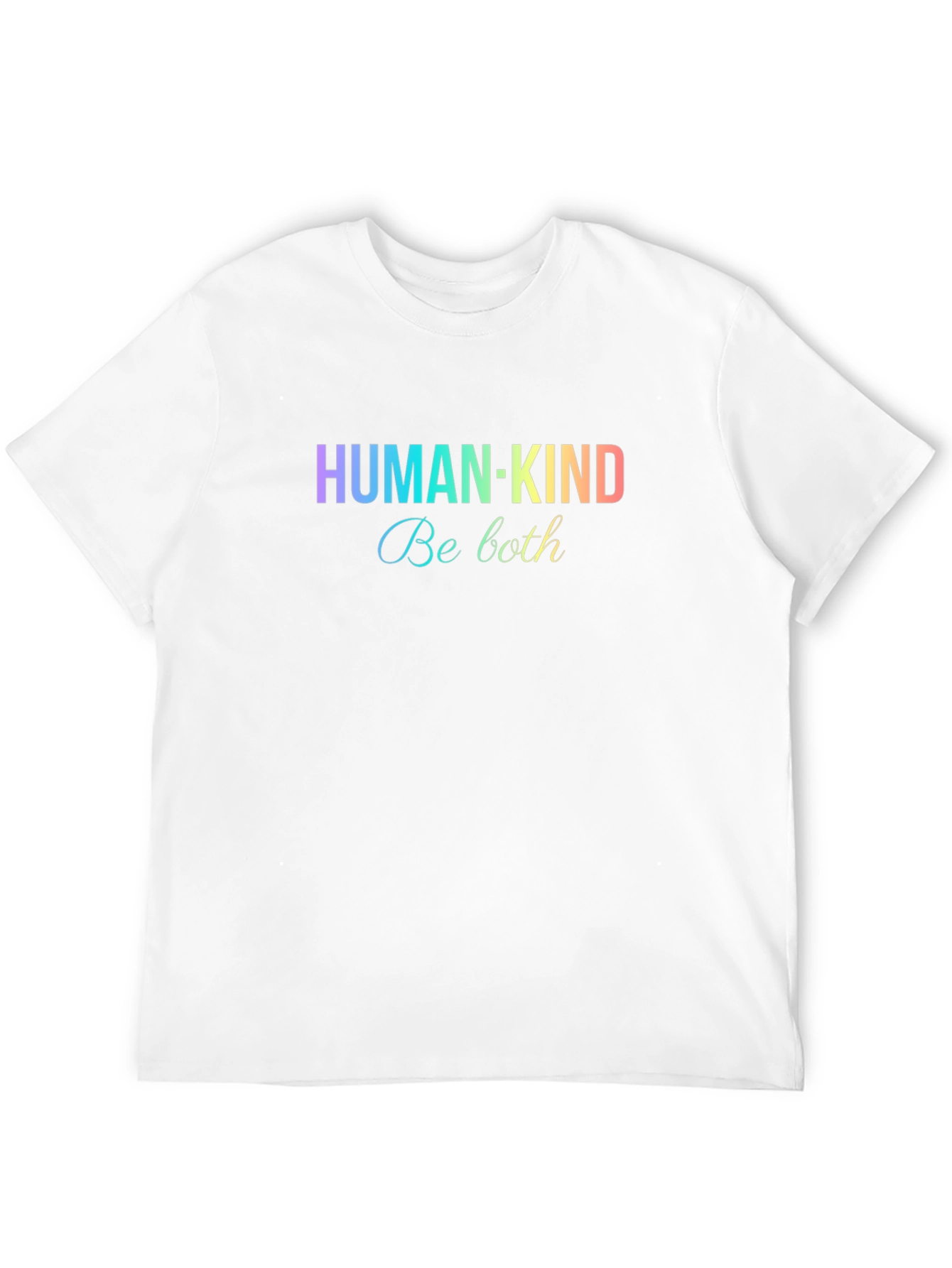 Human-Kind Be Both Black T-Shirt