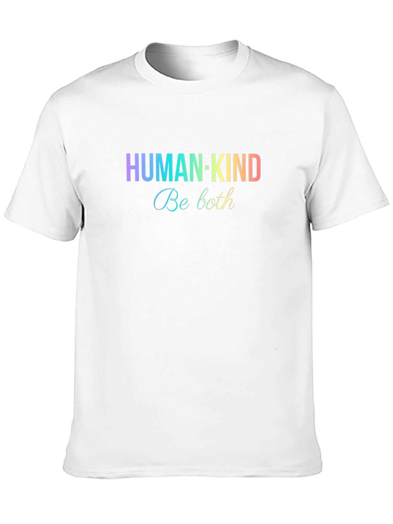 Human-Kind Be Both Black T-Shirt