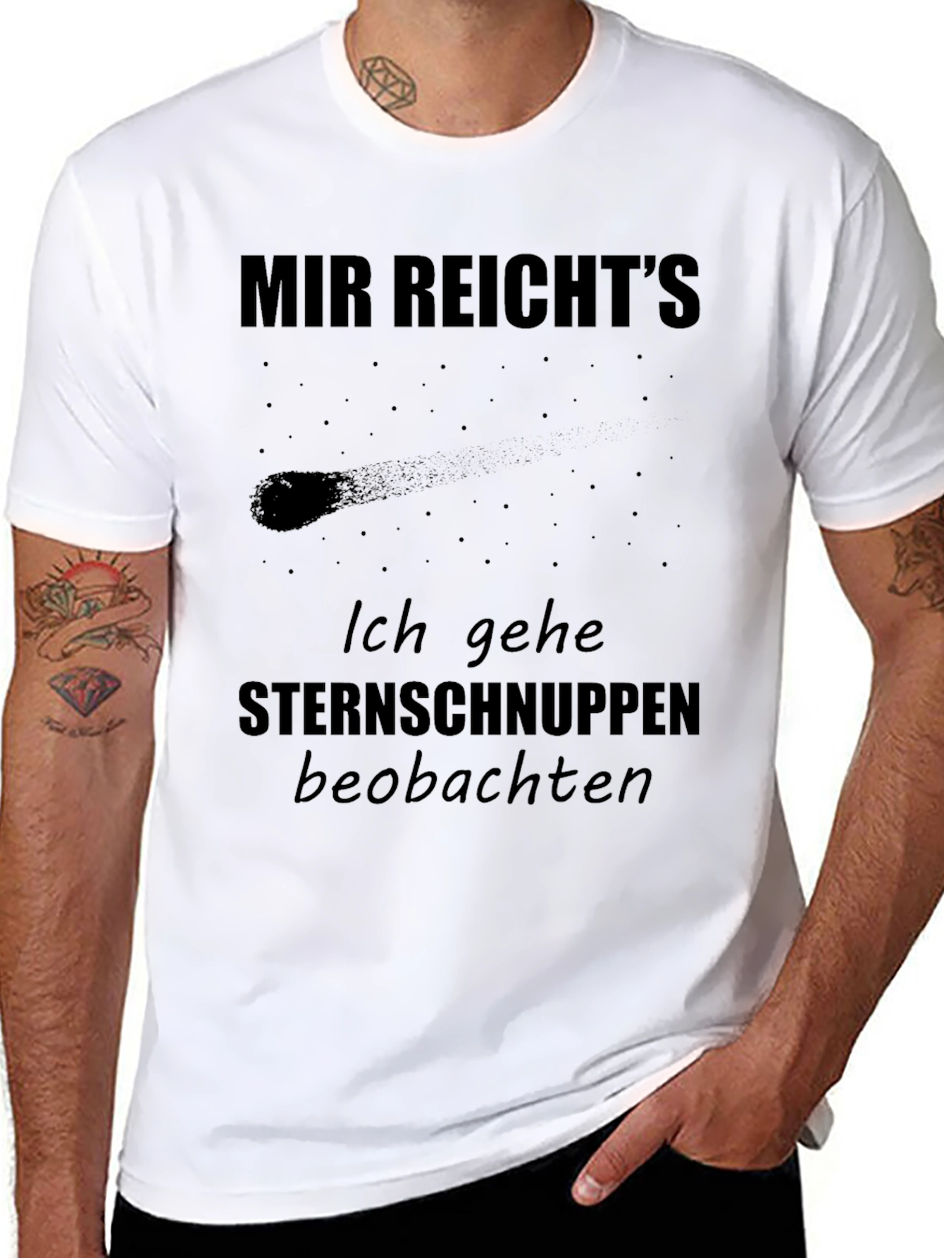 Mir Reichts Shooting Star T-Shirt