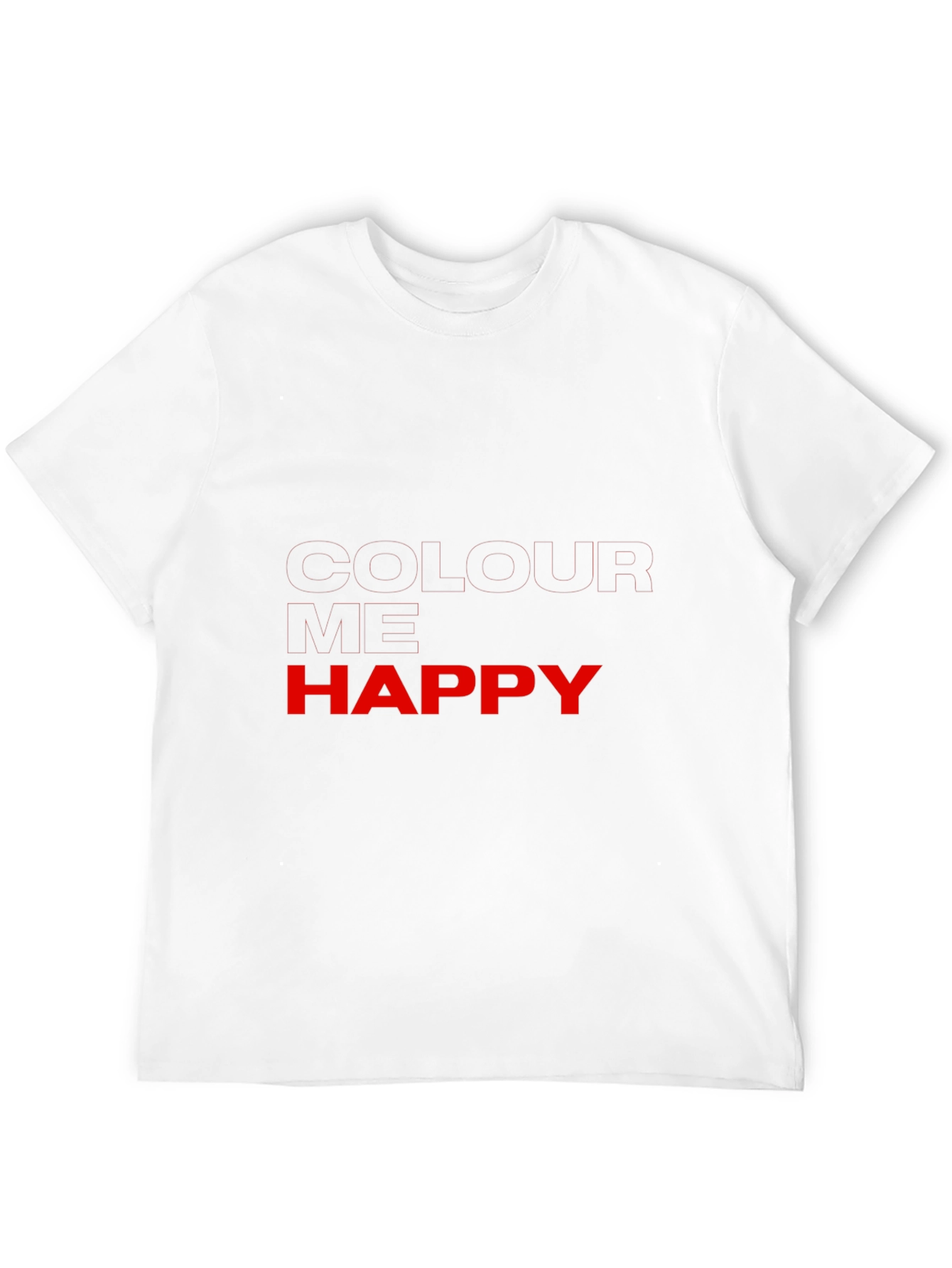 Be Your Own Happy T-Shirt - Black