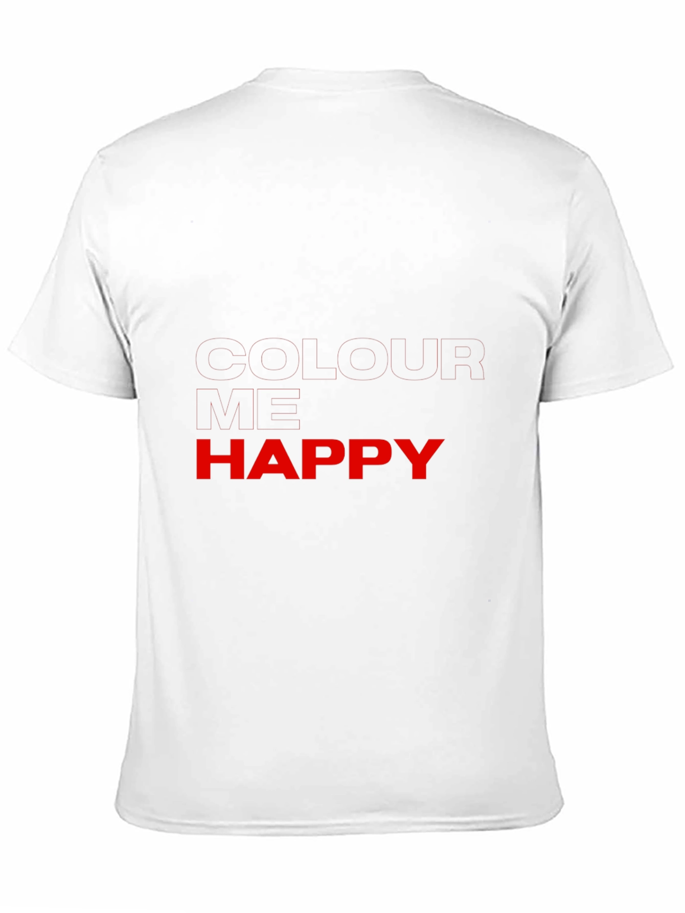 Be Your Own Happy T-Shirt - Black