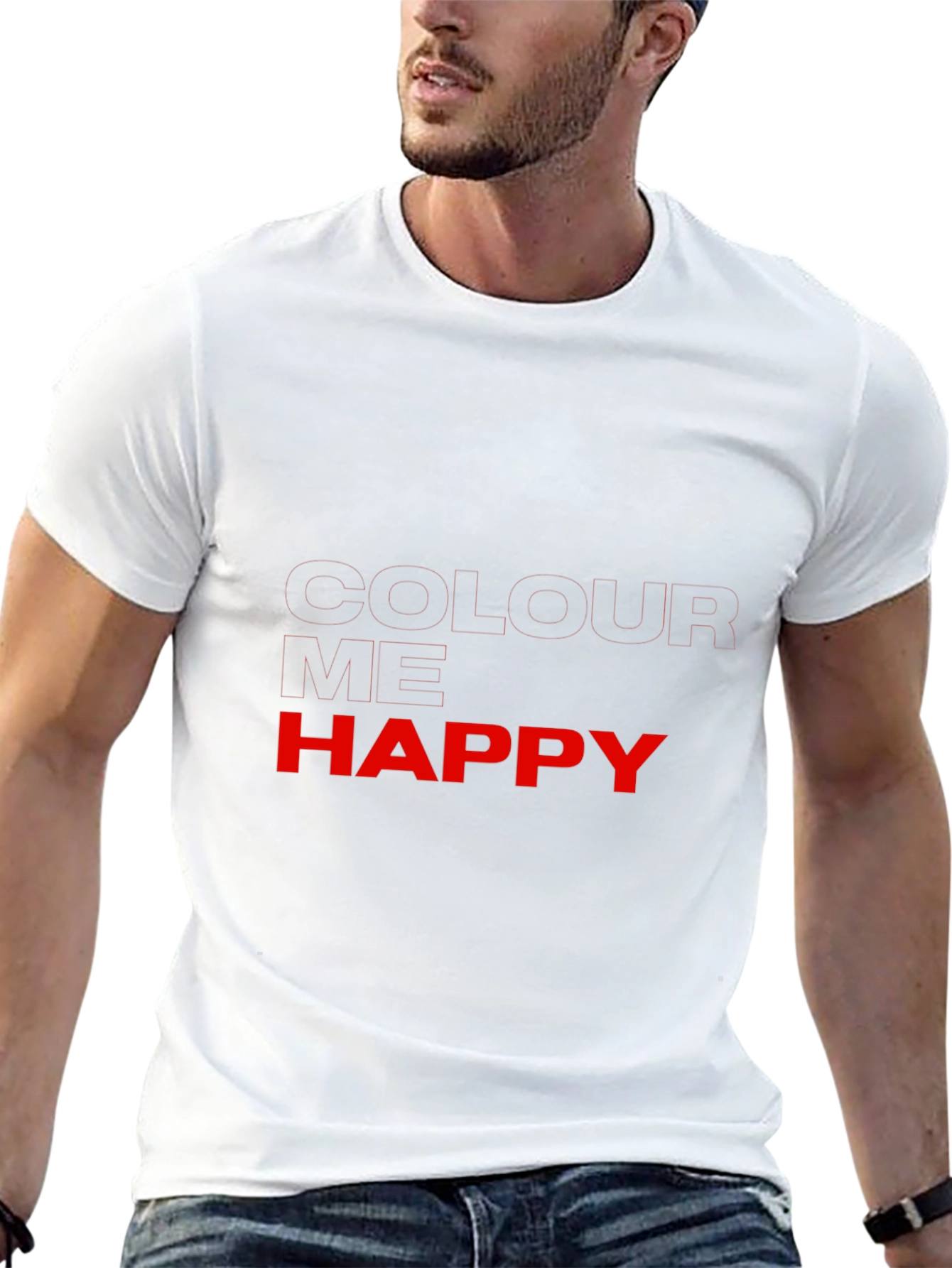 Be Your Own Happy T-Shirt - Black