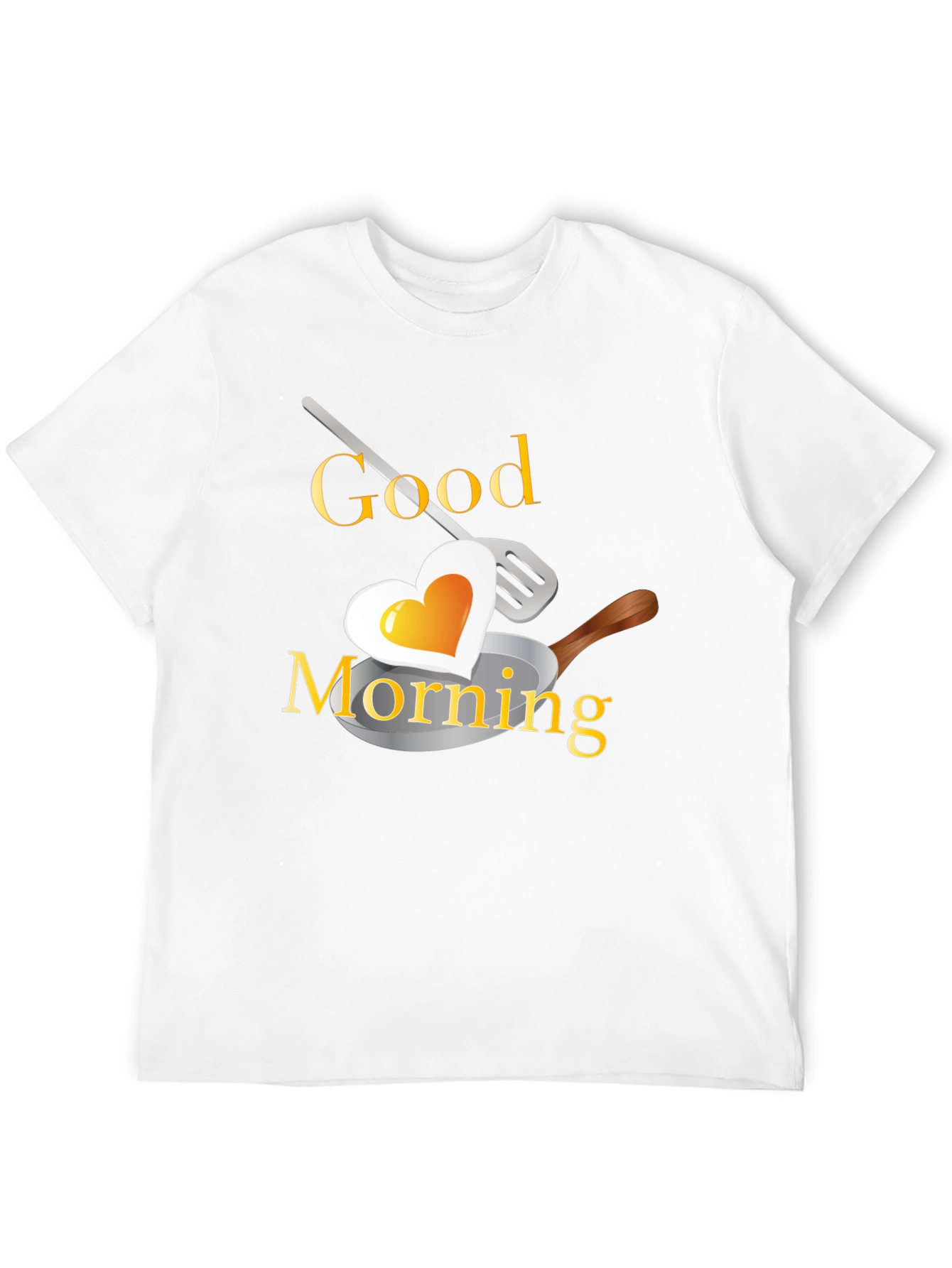 Good Morning Heart Egg T-Shirt