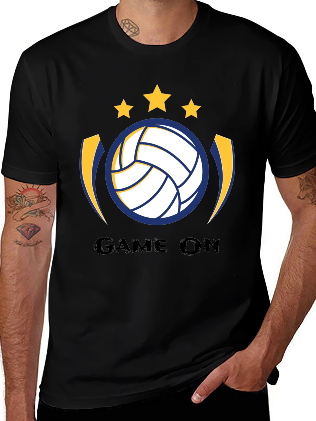 Game On Volleyball Graphic T-Shirt