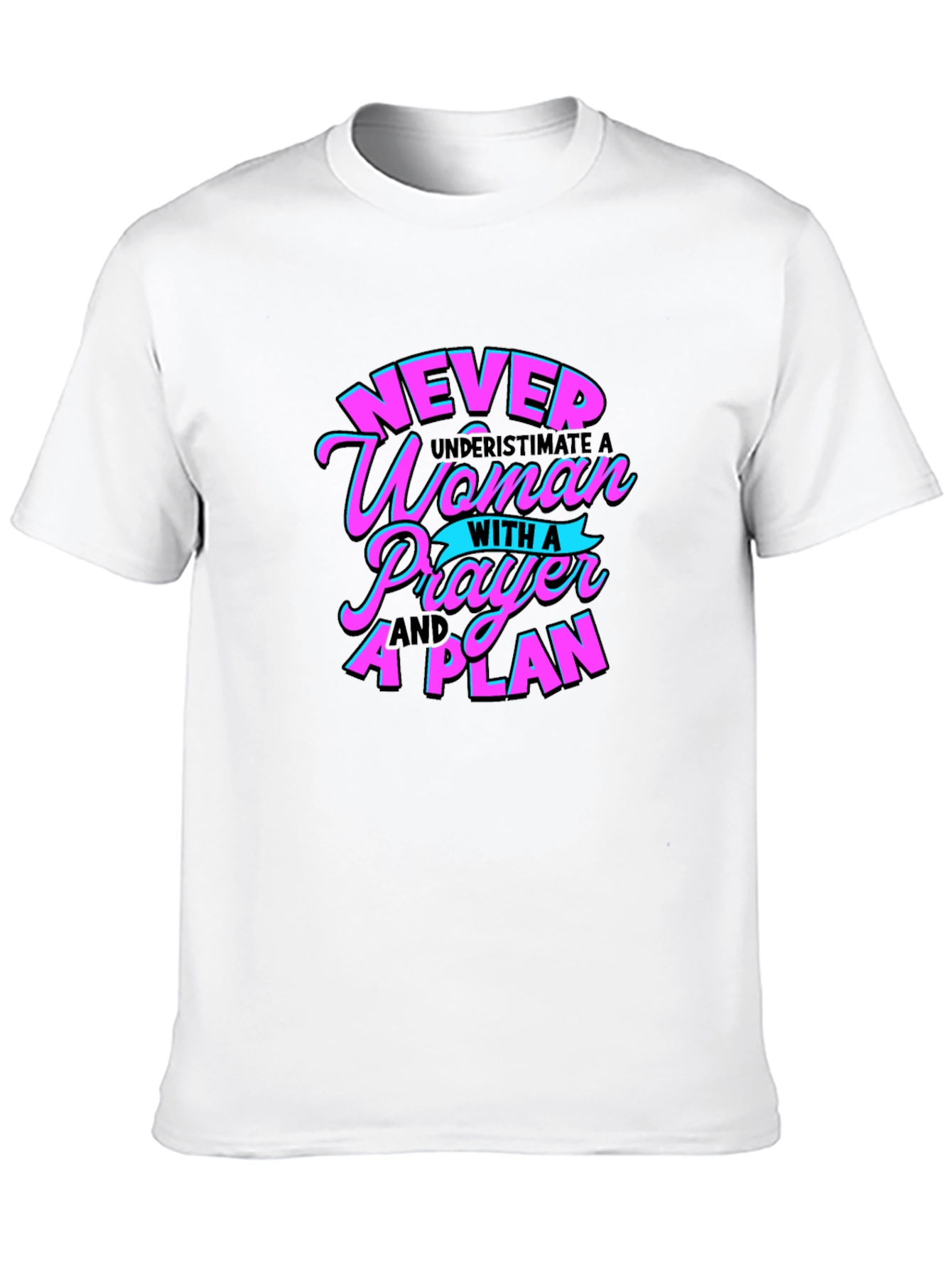 Never Underestimate Woman T-Shirt