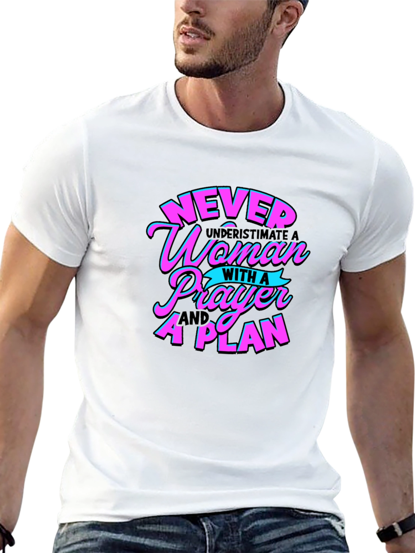 Never Underestimate Woman T-Shirt