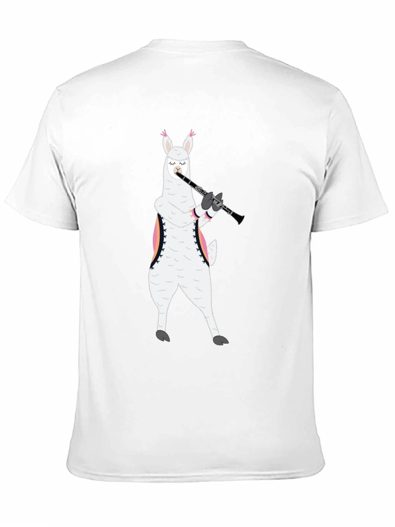 Llama Clarinet Player T-Shirt