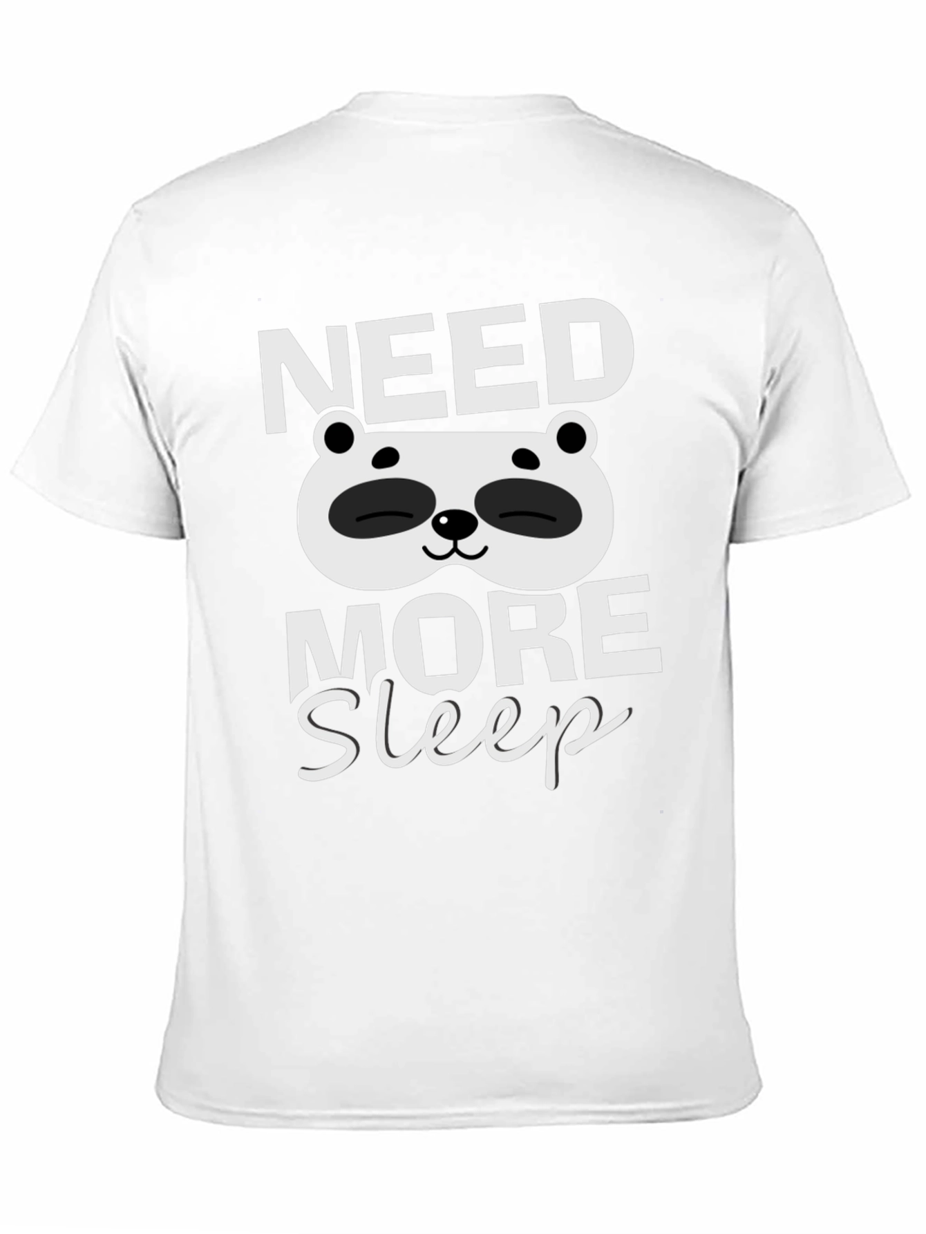 Need More Sleep Panda Graphic Tee