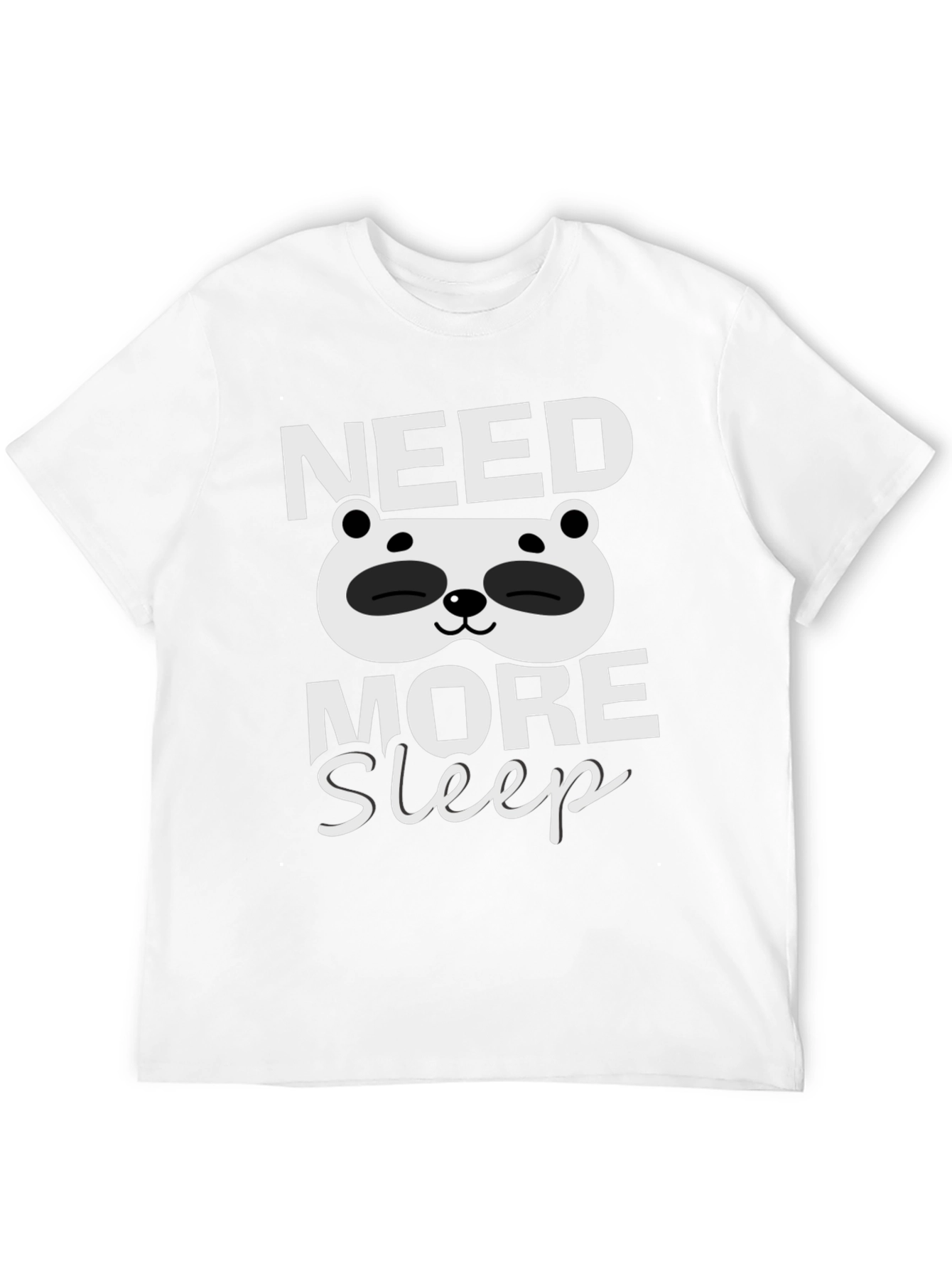 Need More Sleep Panda Graphic Tee