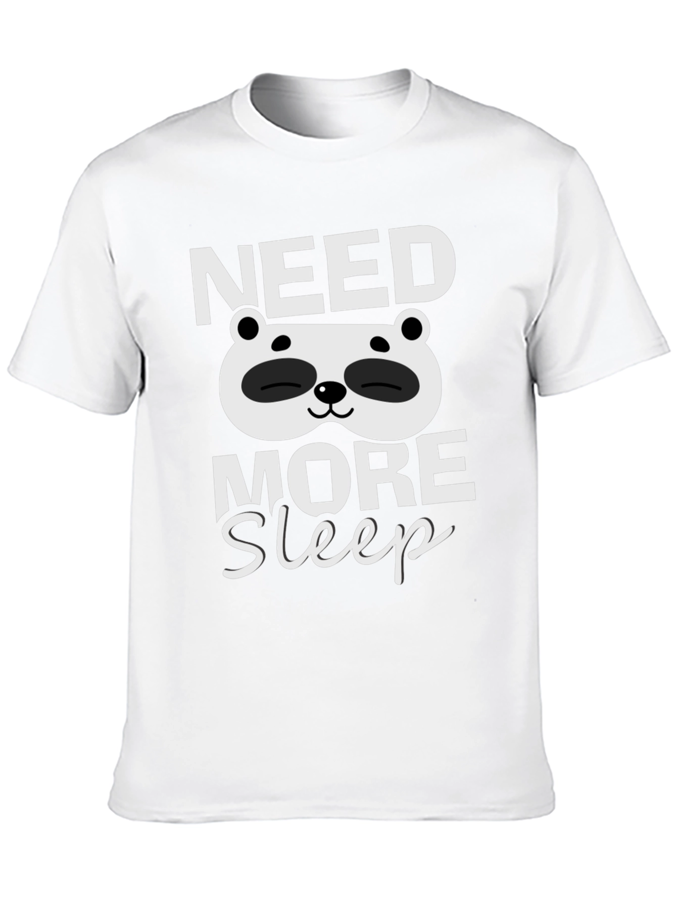 Need More Sleep Panda Graphic Tee