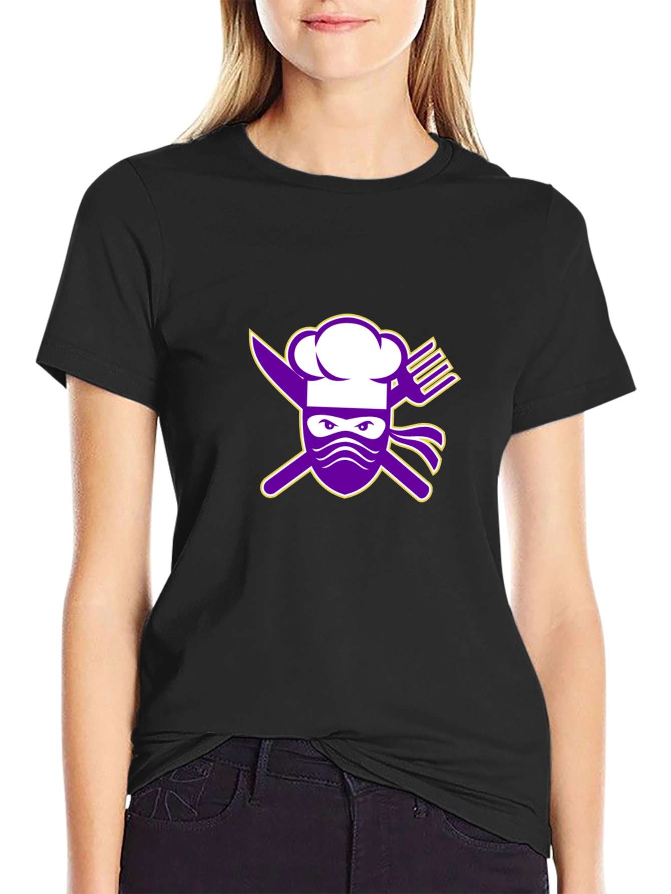 Ninja Chef Graphic T-Shirt - Culinary Master