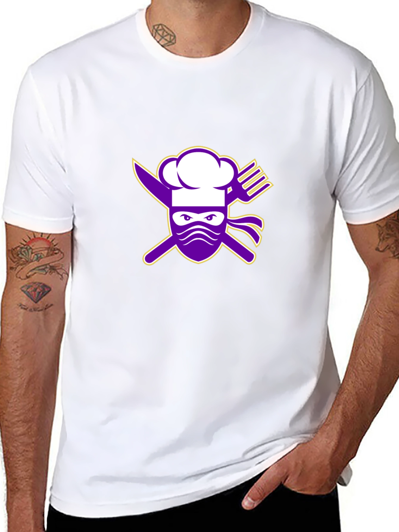 Ninja Chef Graphic T-Shirt - Culinary Master