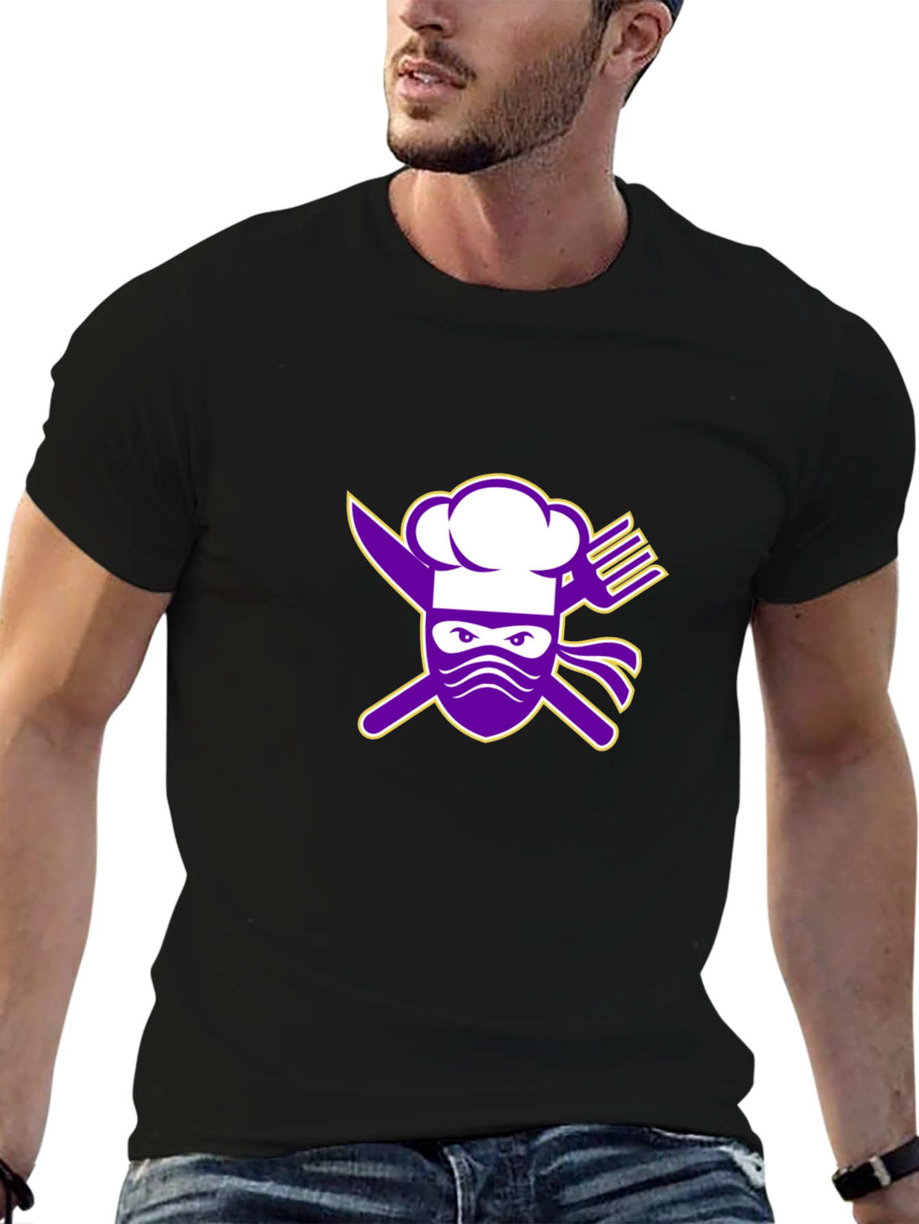 Ninja Chef Graphic T-Shirt - Culinary Master