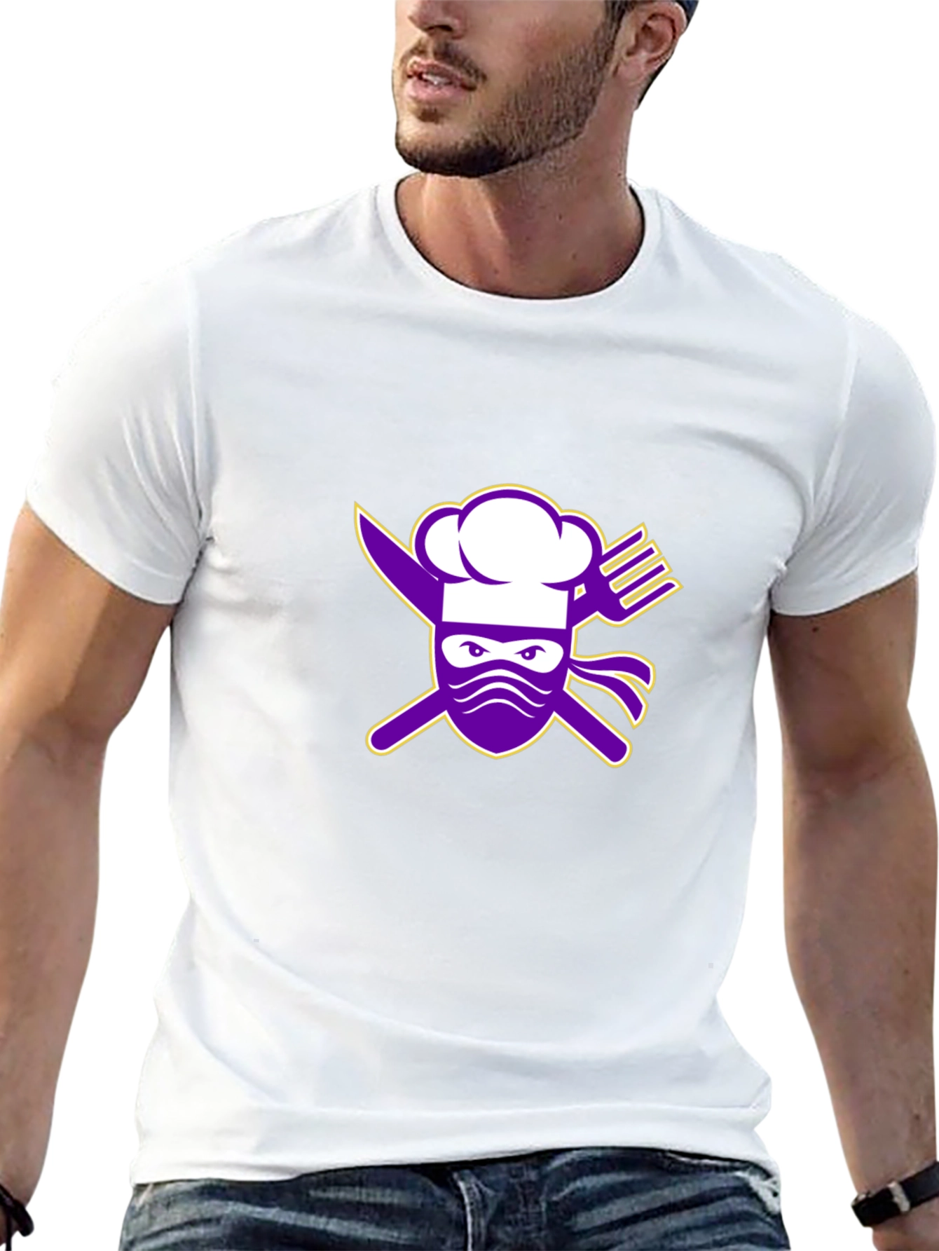 Ninja Chef Graphic T-Shirt - Culinary Master