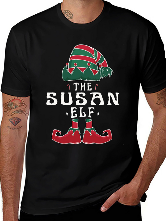 The Susan Elf Matching Family Christmas Shirt