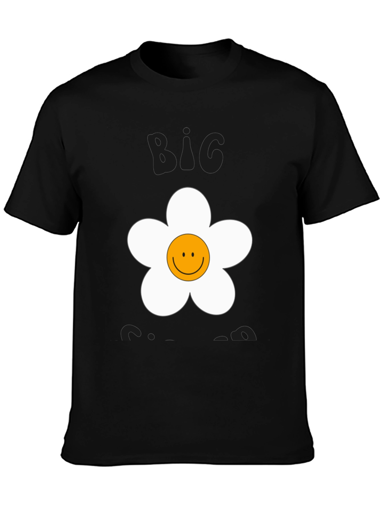 Big Energy Smiley Flower Graphic Tee