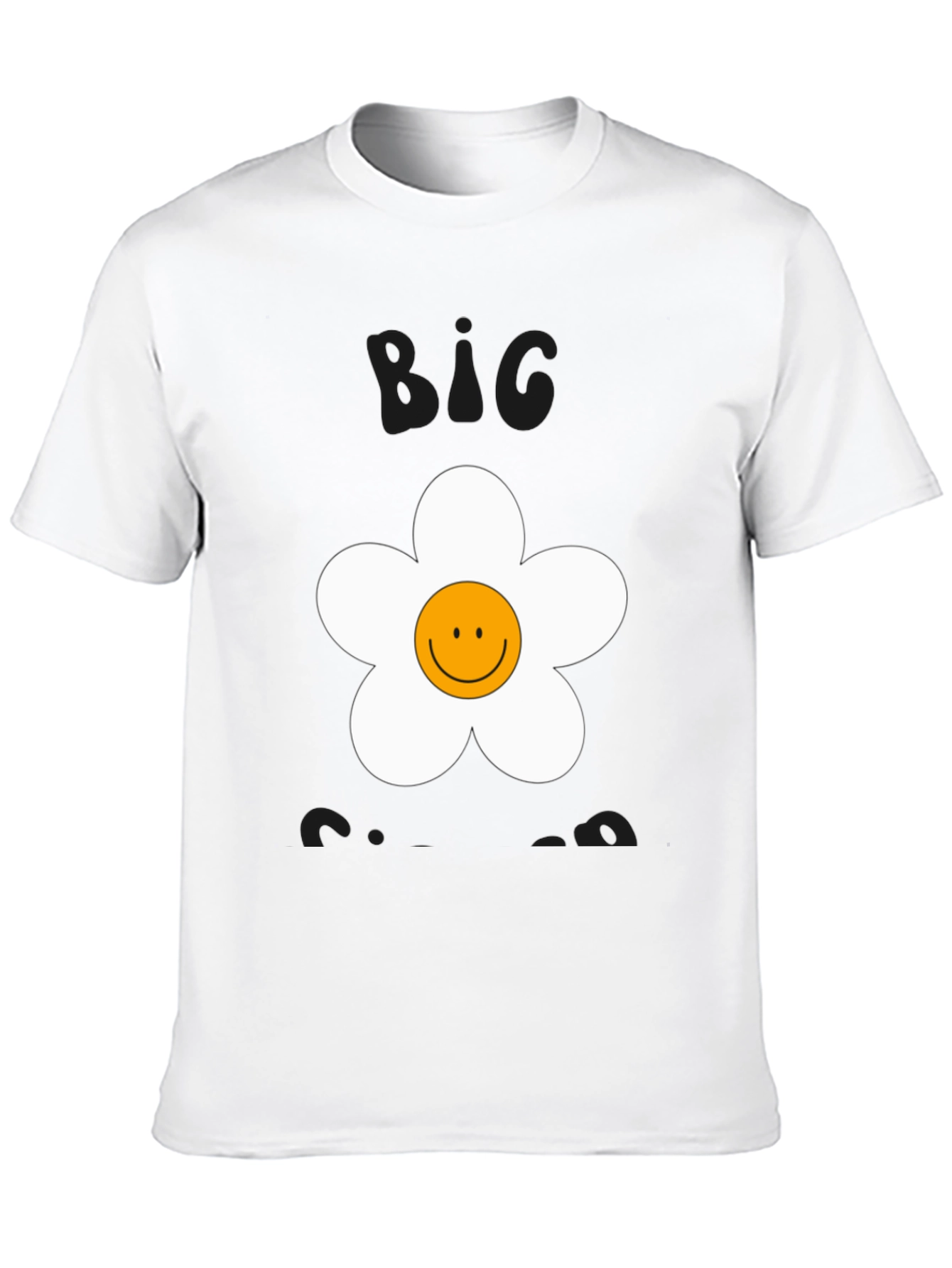 Big Energy Smiley Flower Graphic Tee