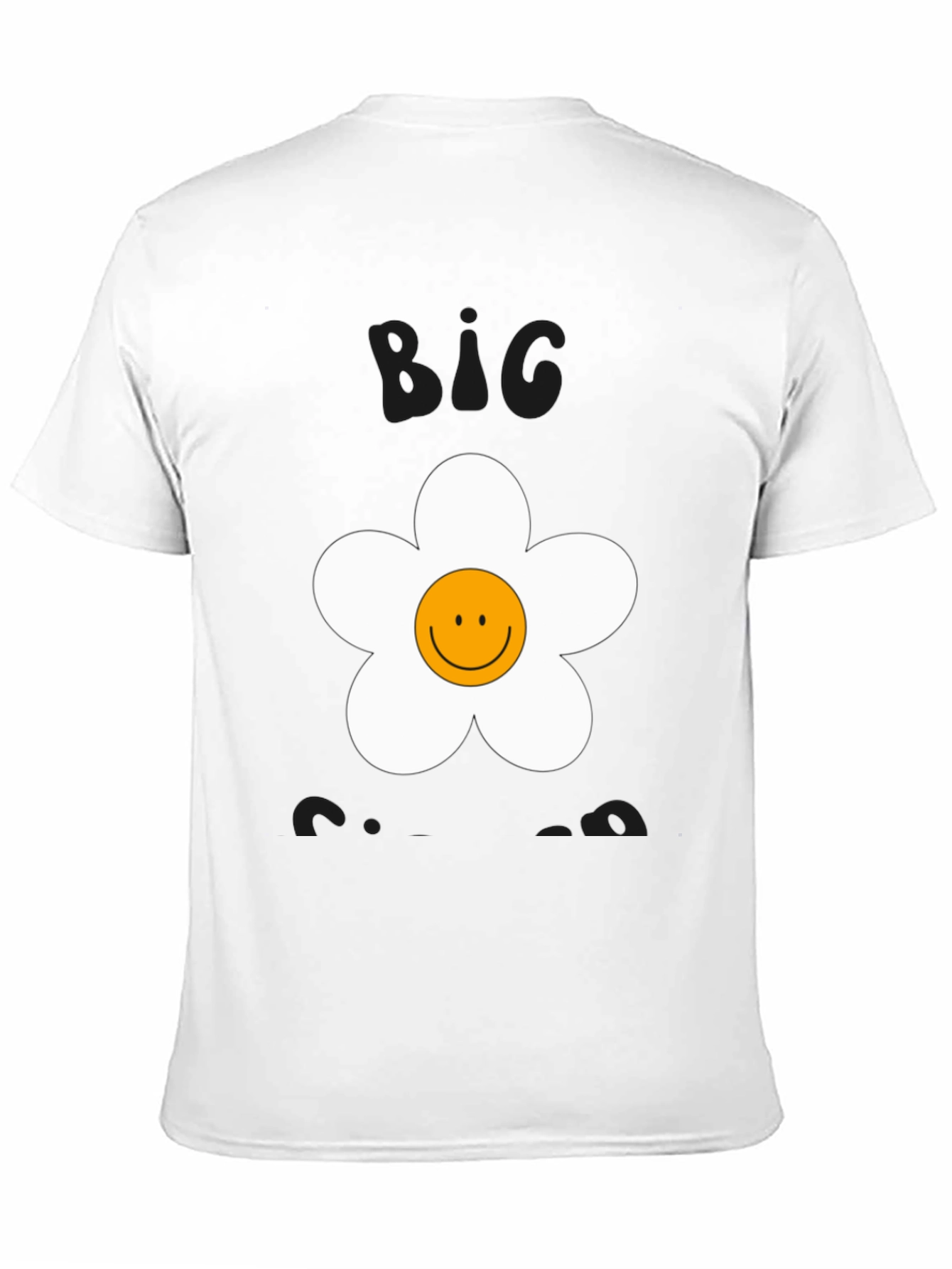 Big Energy Smiley Flower Graphic Tee