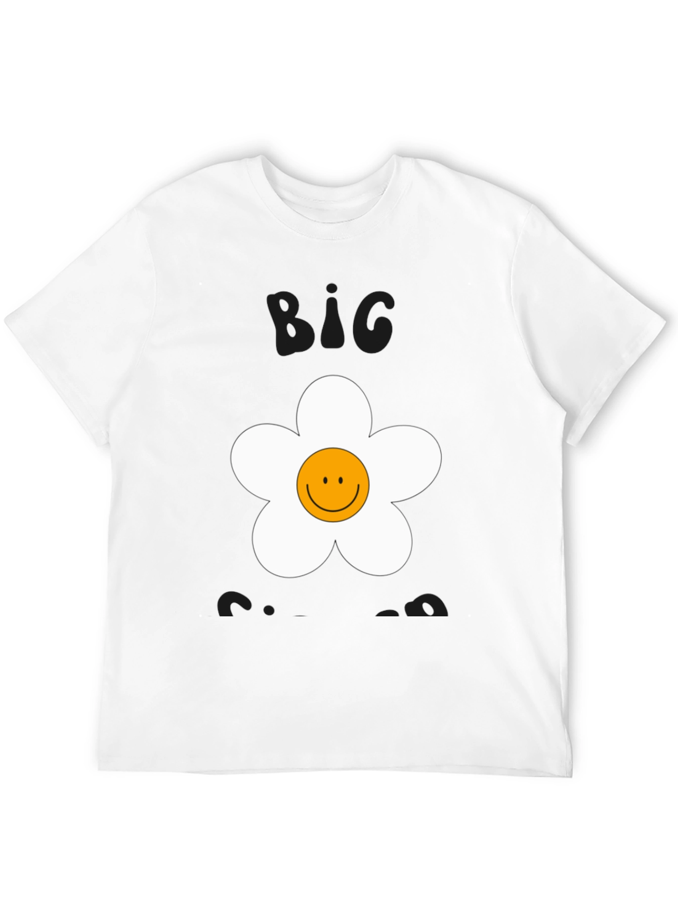 Big Energy Smiley Flower Graphic Tee