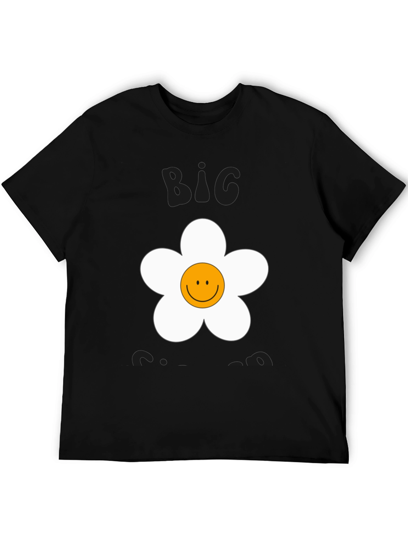 Big Energy Smiley Flower Graphic Tee
