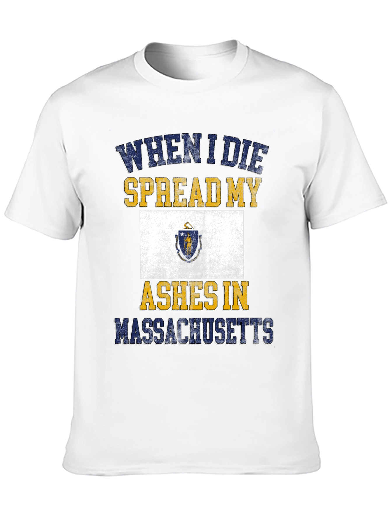 Massachusetts Ashes T-Shirt