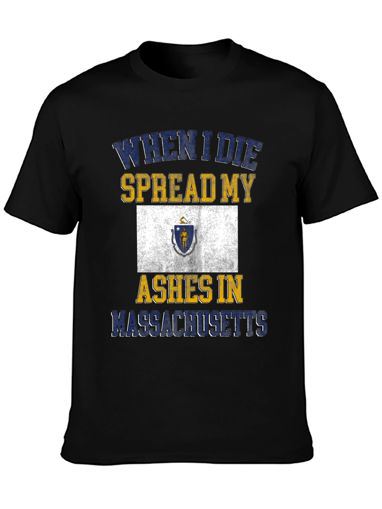 Massachusetts Ashes T-Shirt