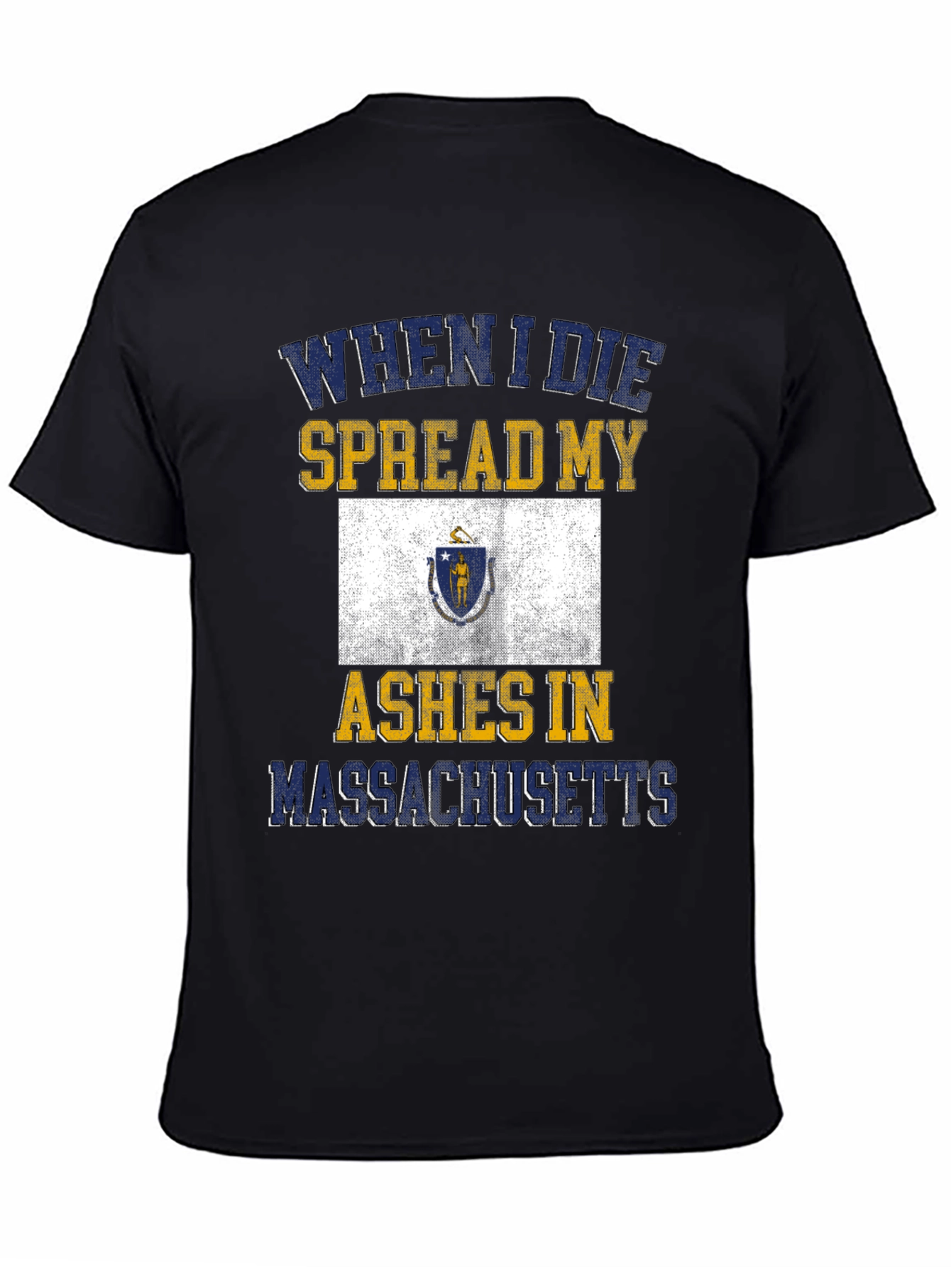 Massachusetts Ashes T-Shirt