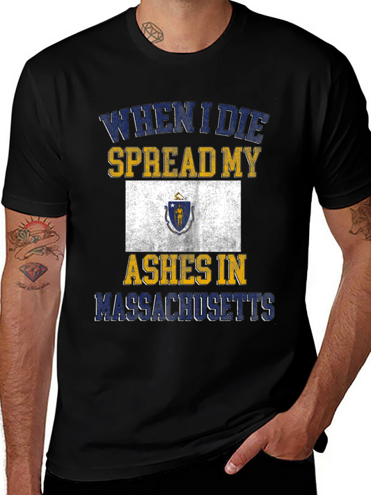 Massachusetts Ashes T-Shirt