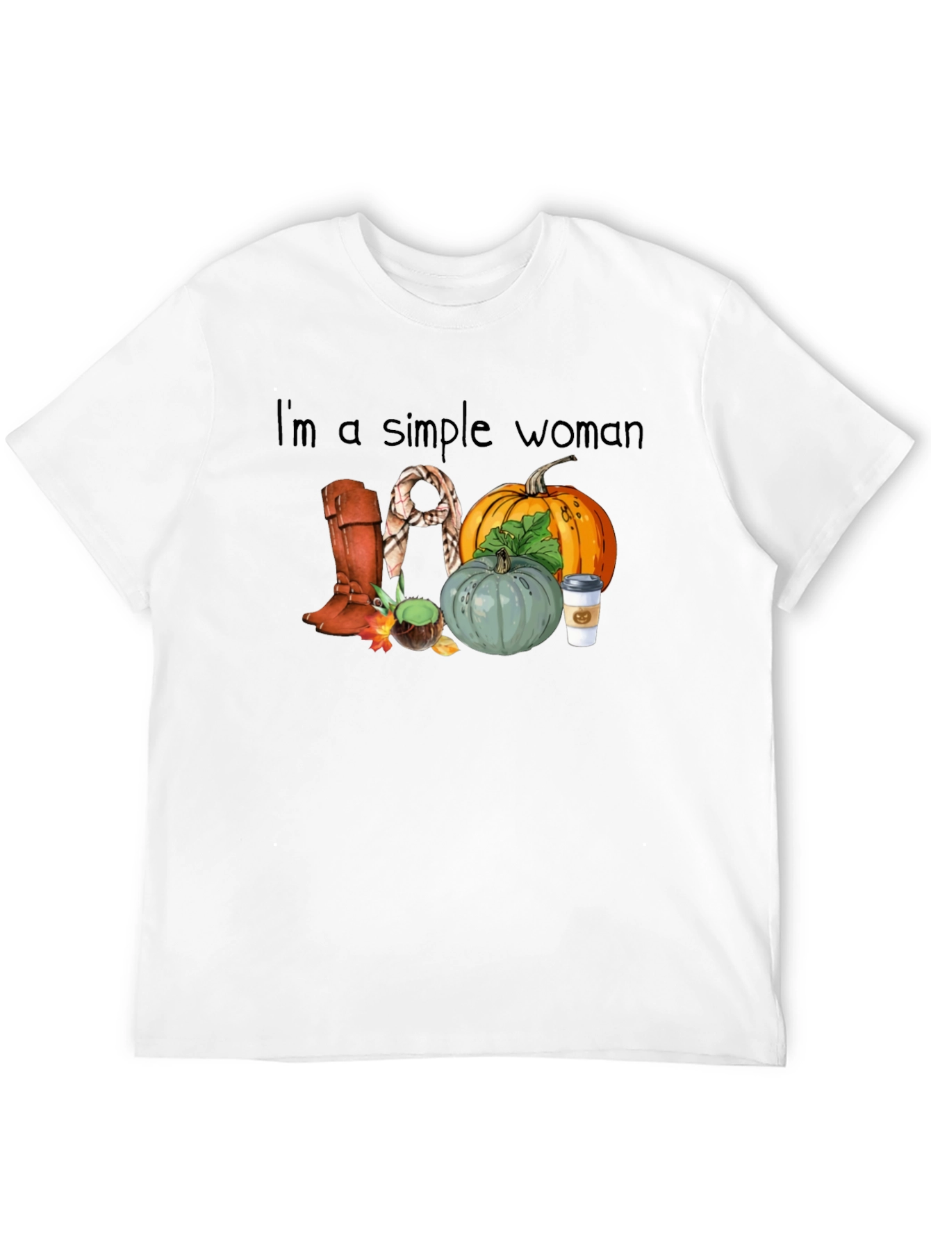 Simple Woman Fall T-Shirt